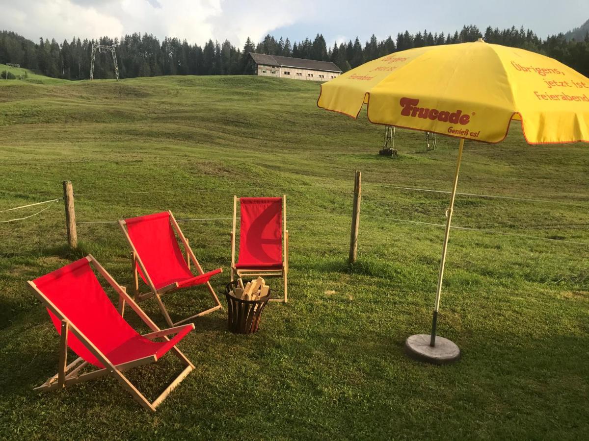 Ferienwohnung Morgentau Am Rande Der Wildnis Sibratsgfäll Zewnętrze zdjęcie