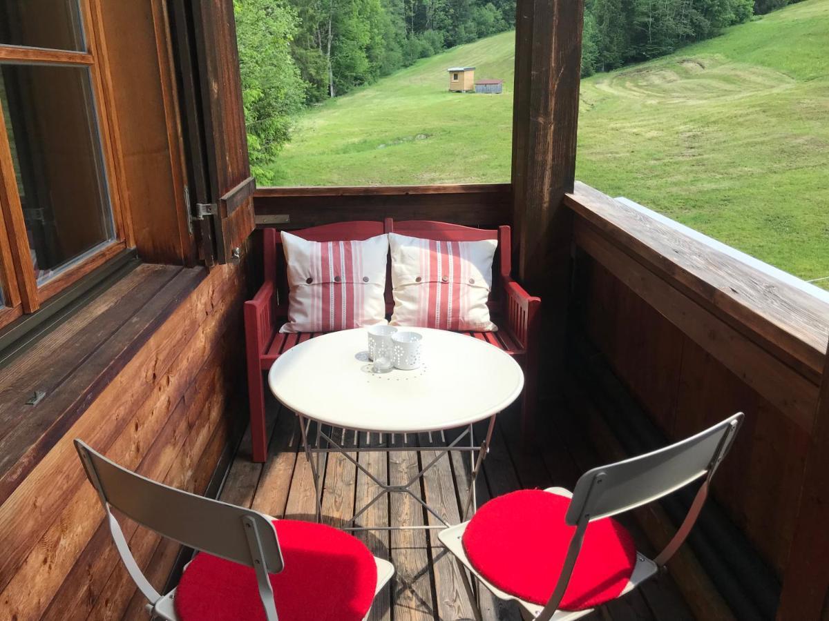 Ferienwohnung Morgentau Am Rande Der Wildnis Sibratsgfäll Zewnętrze zdjęcie